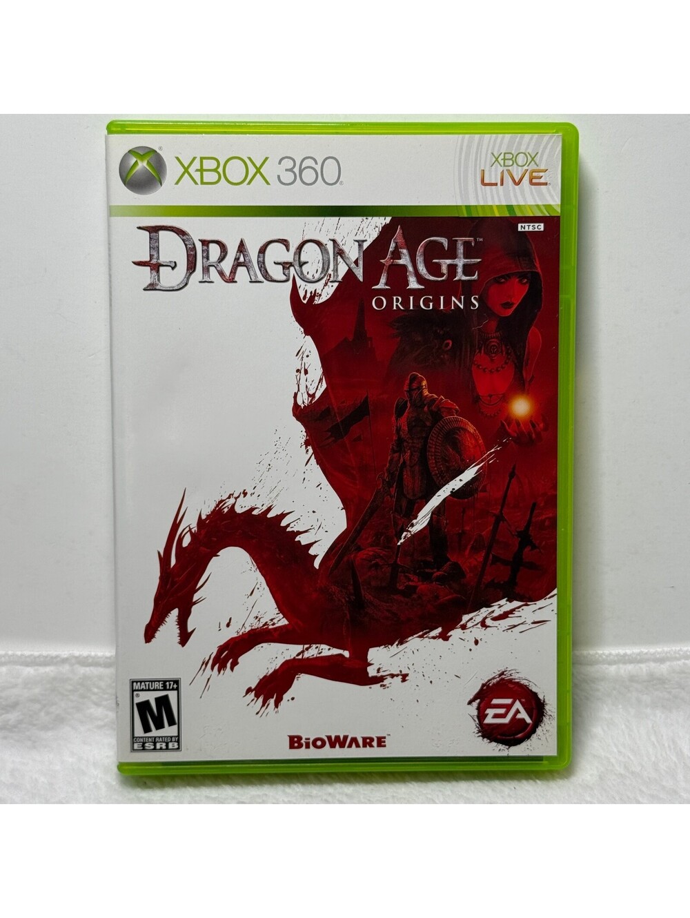 Dragon Age Origins Xbox 360 Complete In Box Manual Authentic NTSC EA